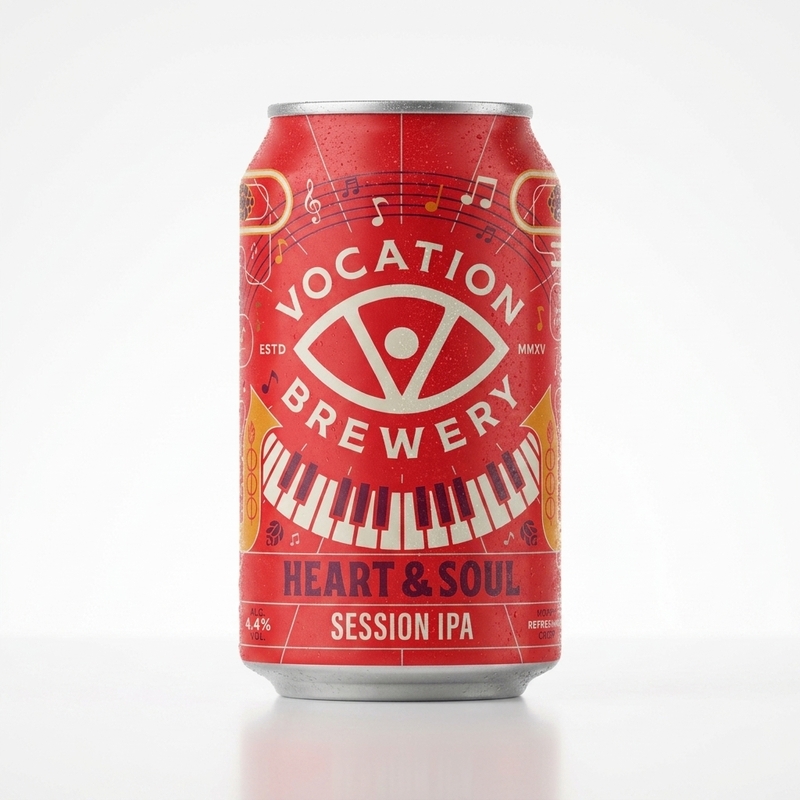 Heart & Soul (glutenvrij) - Vocation Brewery IPA - Session 330ml - 2