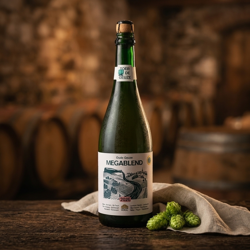 HORAL's Oude Geuze Megablend 2026 - Brouwerij Lindemans Lambic - Gueuze 750ml - 1