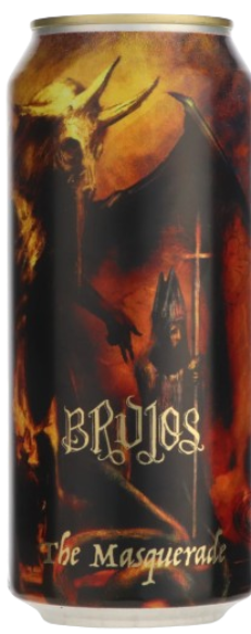 The Masquerade - Brujos Brewing IPA - Imperial / Double New England / Hazy 473ml - 1