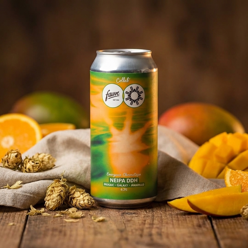 Émergence Chromatique (Wills collab) - Fauve IPA - New England / Hazy 440ml - 2