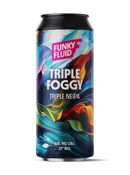 Triple Foggy - Funky Fluid IPA - Triple New England / Hazy 500ml - 1