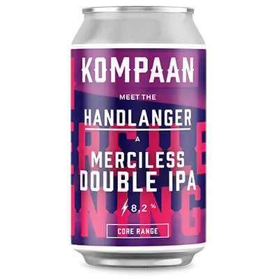 Handlanger - KOMPAAN Dutch Craft Beer Company IPA - Imperial / Double 330ml - 1