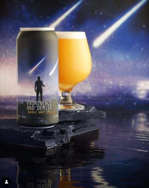 Prominence and Demise - Spartacus Brewing IPA - Imperial / Double New England / Hazy 440ml - 1