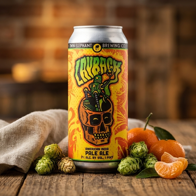 Layback - Twin Elephant Brewing Company IPA - New England / Hazy nullml - 1