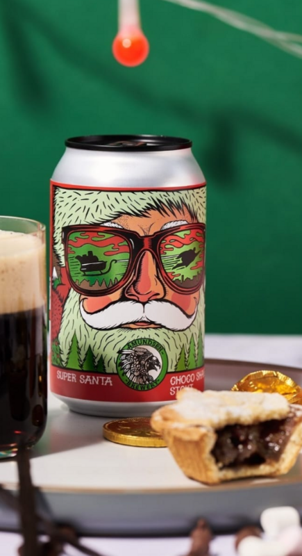 Super Santa - Amundsen Brewery Stout - Imperial / Double Pastry 440ml - 1