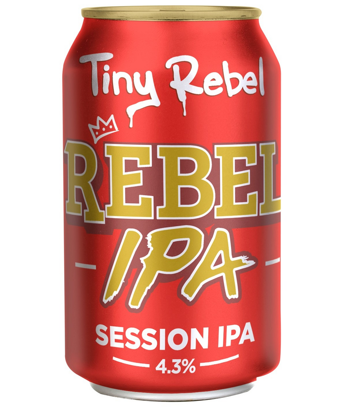 Rebel IPA - Tiny Rebel Brewing Co IPA - Session 330ml - 1