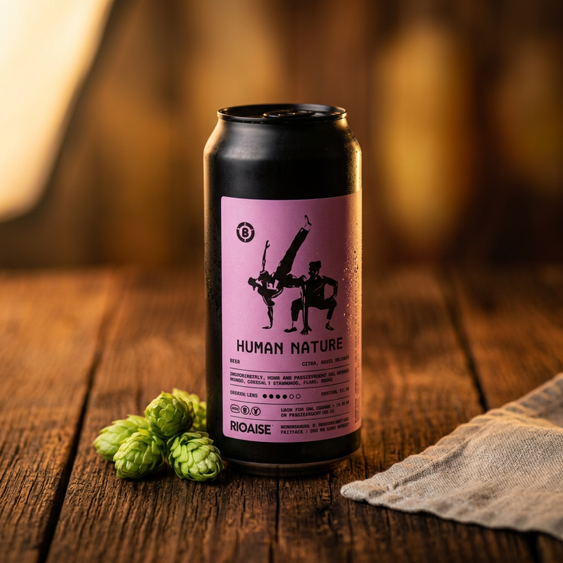 Human Nature - RIOAZUL IPA - Imperial / Double New England / Hazy 440ml - 1