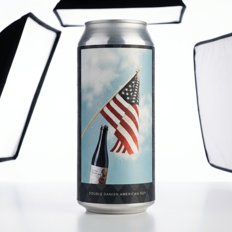 Double Danish American Guy - 16 Year Anniversary Beer / Trillium - Evil Twin Brewing Stout - Imperial / Double 473ml - 2