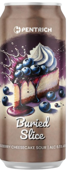 Buried Slice (Blueberry) - Pentrich Brewing Co. Sour - Fruited 440ml - 1