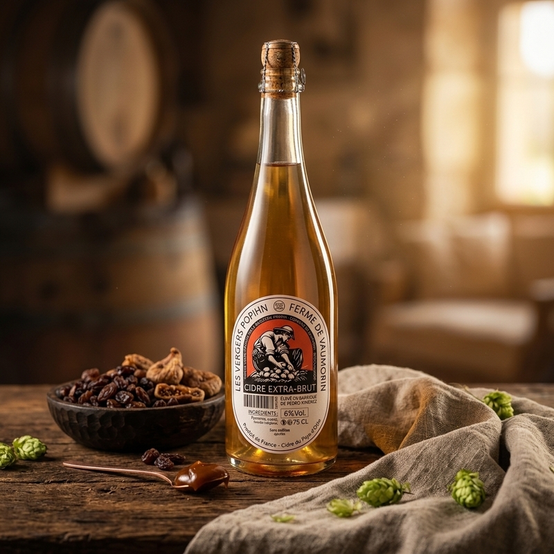 Cidre Extra Brut | Elevé En Barrique De Pedro Ximénez