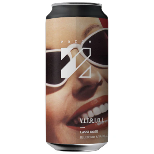 V.I.T.R.I.O.L - Lassi Gose Blueberry & Vanilla - Prizm Brewing Co. Sour - Fruited Gose 440ml - 1