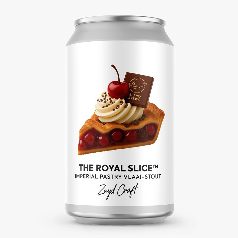 The Royal Slide - Zuyd Craft Stout - Imperial / Double Pastry 440ml - 1