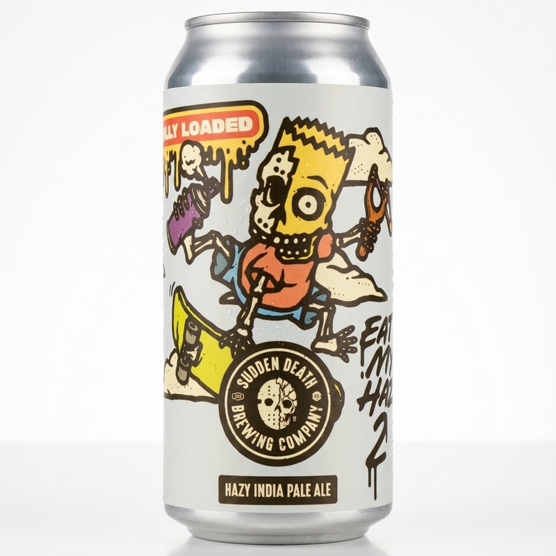 Eat My Haze 2 - Sudden Death Brewing Co. IPA - New England / Hazy 440ml - 1