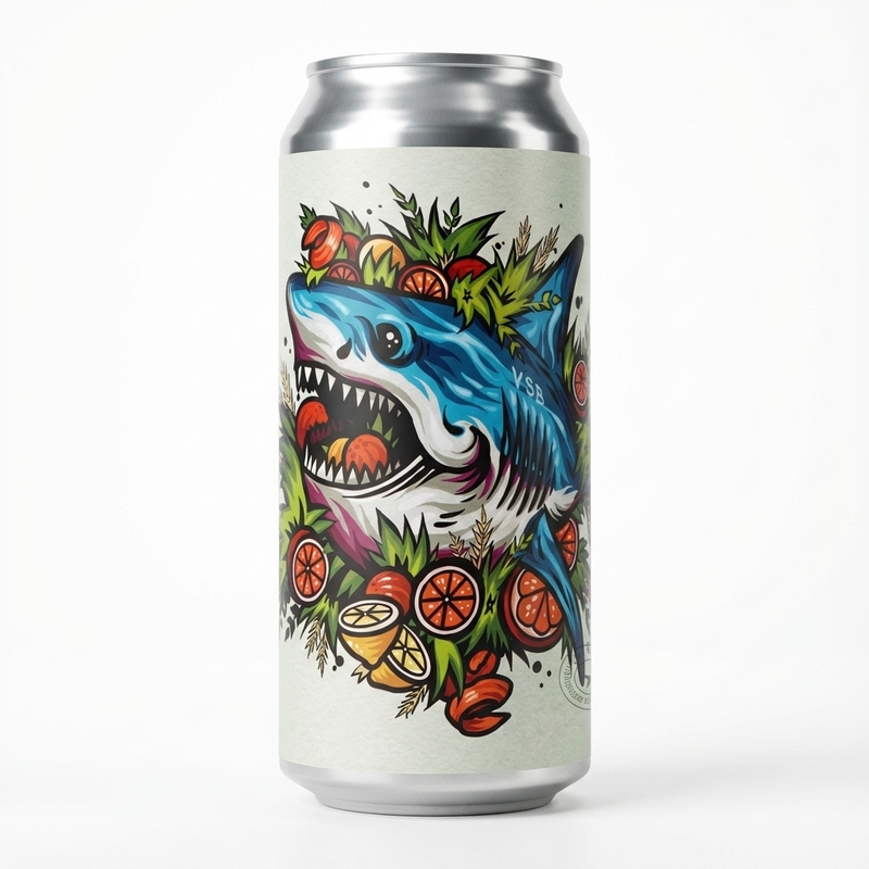 Swimming Circles - Vitamin Sea Brewing IPA - New England / Hazy 473ml - 1