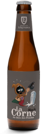 La Corne du Bois des Pendus Black - Brasserie des Légendes Belgian Strong Dark Ale 330ml - 1