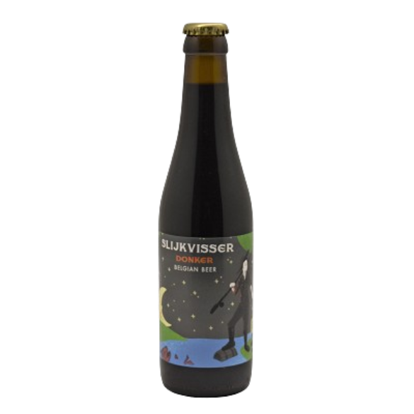 Slijkvisser Donker - Brouwerij Vandijck Belgian Strong Dark Ale 330ml - 1