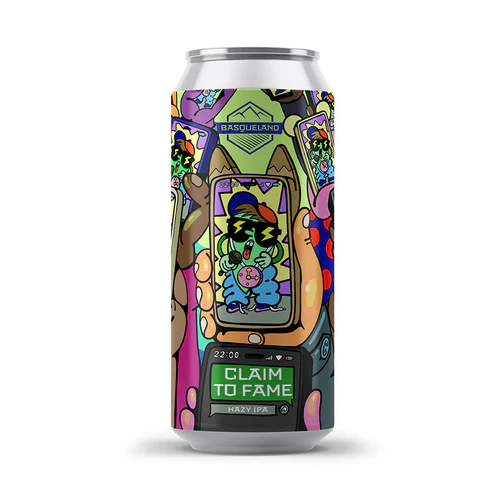 Claim to Fame - Basqueland Brewing IPA - New England / Hazy 440ml - 1