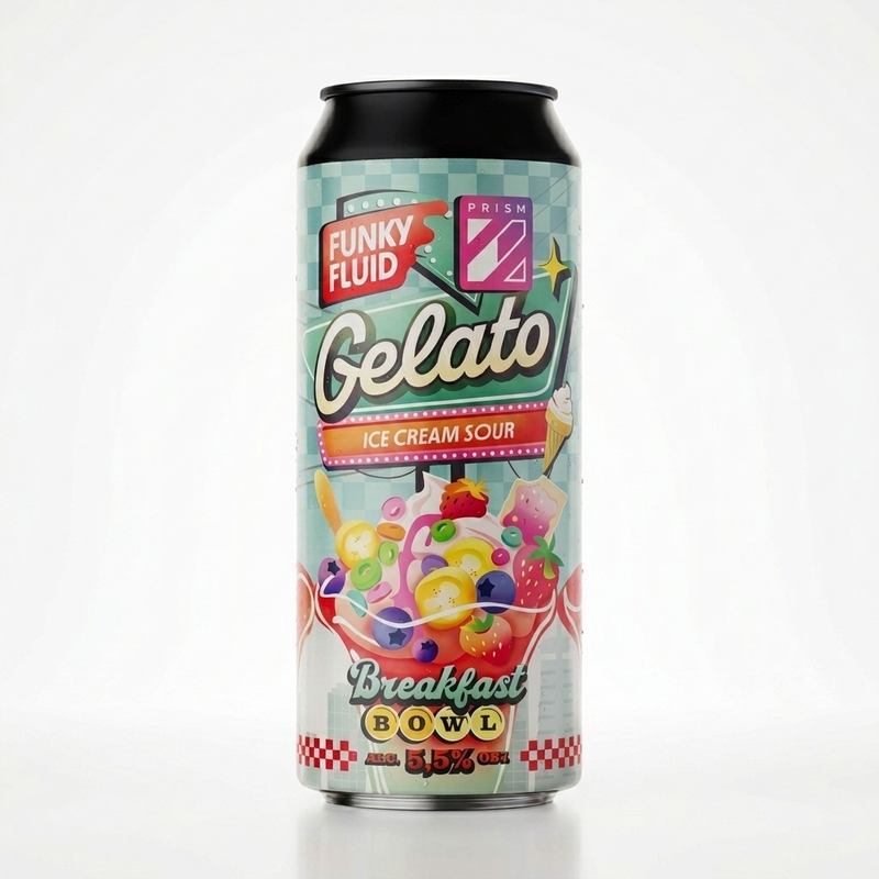 Gelato: Breakfast Bowl (x Prizm) - Funky Fluid Sour - Smoothie / Pastry 500ml - 2