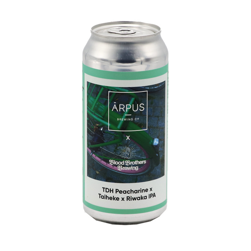 Blood Brothers TDH Peacharine x Taiheke x Riwaka IPA