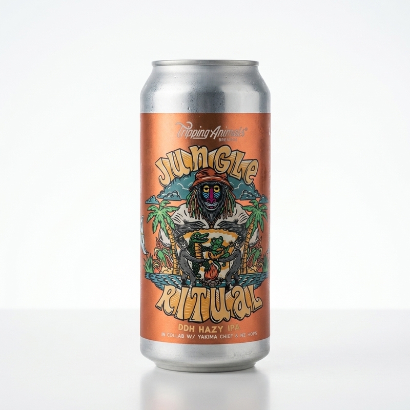 Jungle Ritual - Tripping Animals Brewing Co. IPA - New England / Hazy 473ml - 1