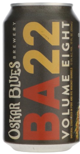 BA22 Vol. 8 - Oskar Blues Brewery Stout - Imperial / Double 355ml - 1