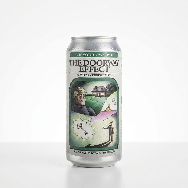 The Doorway Effect - Verdant Brewing Co IPA - Imperial / Double New England / Hazy 440ml - 2