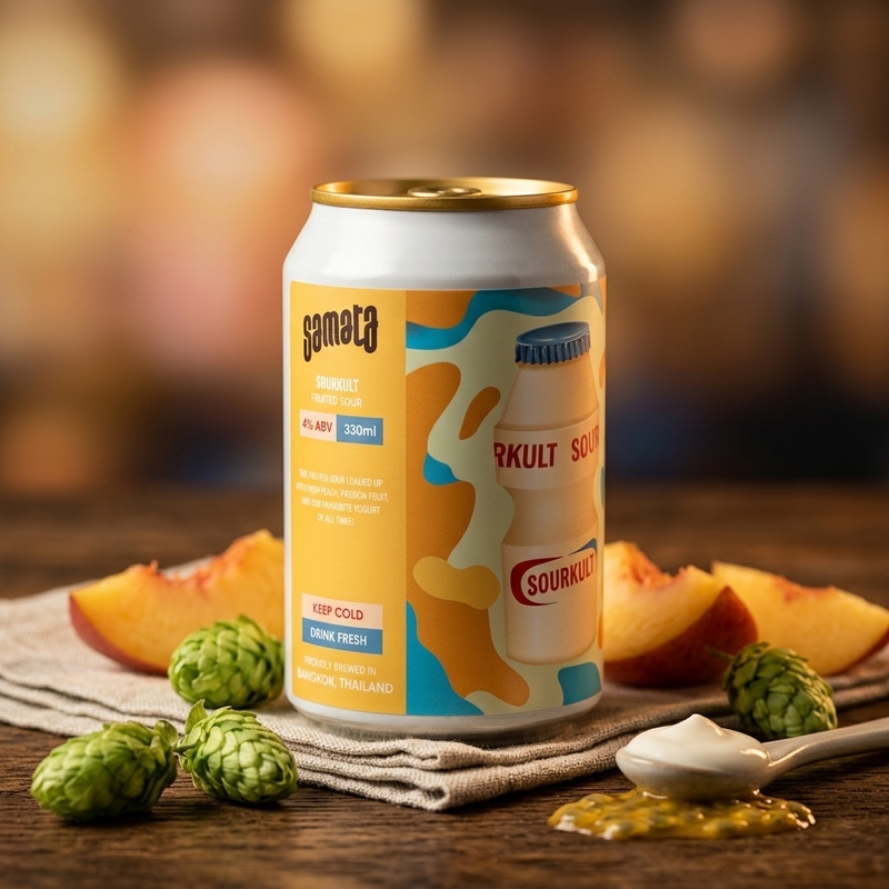 Sourkult - Samanta Brewing Sour - Smoothie / Pastry 330ml - 1