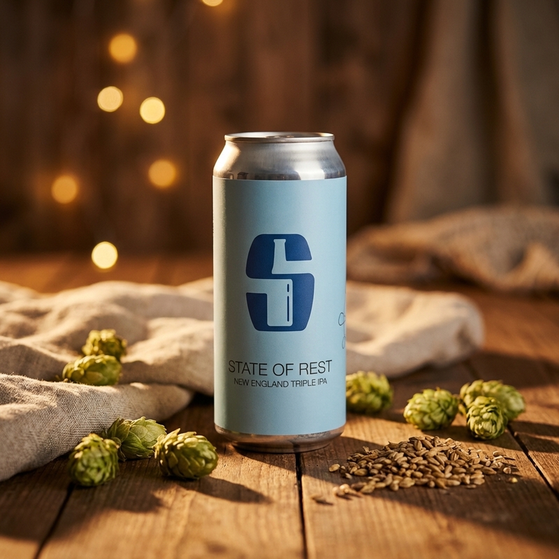 State Of Rest - Salikatt IPA - Triple New England / Hazy 440ml - 1