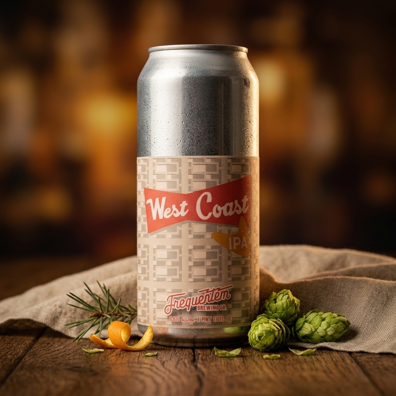 West Coast IPA (Chinook, Centennial, Cascade, Citra)