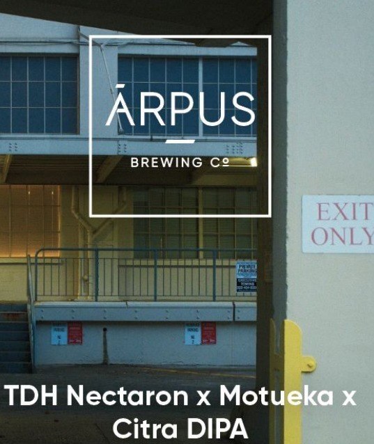TDH Nectaron x Motueka x Citra DIPA - Ārpus Brewing Co. IPA - Imperial / Double New England / Hazy 440ml - 1