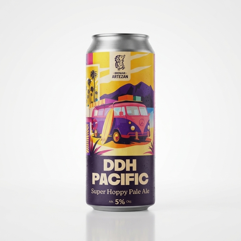 DDH Pacific - Browar Artezan Pale Ale - New England / Hazy 500ml - 1