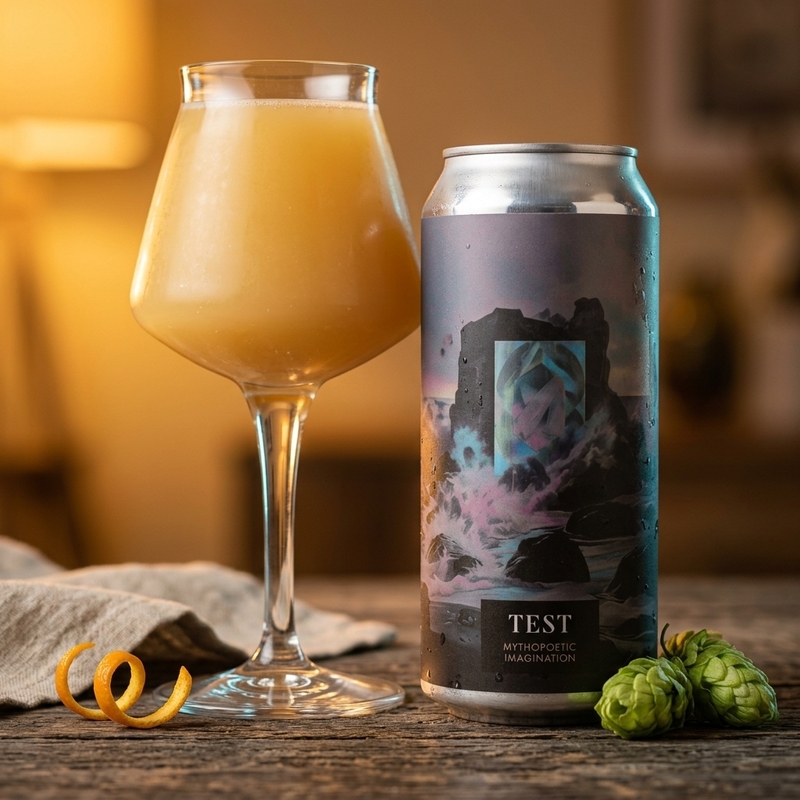 Mythopoetic Imagination - TEST IPA - Imperial / Double New England / Hazy 473ml - 1