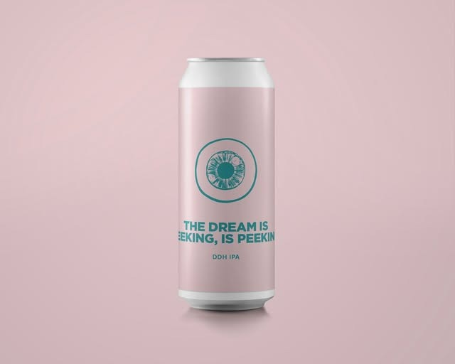 THE DREAM IS SEEKING, IS PEEKING - Pomona Island Brew Co. IPA - New England / Hazy 440ml - 1