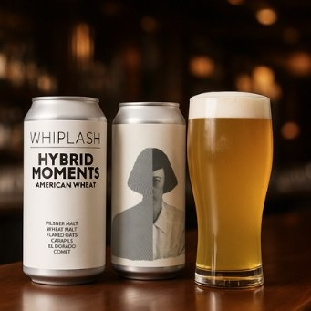 Hybrid Moments - Whiplash Wheat Beer - American Pale Wheat 440ml - 1