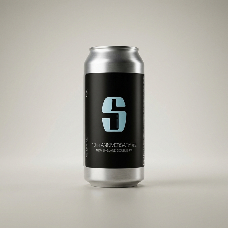10th Anniversary #2 - Salikatt IPA - Imperial / Double New England / Hazy 440ml - 1