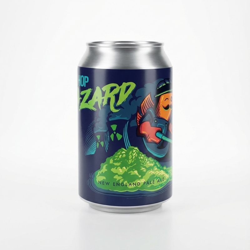 Hop Hazard - Lobik IPA - New England / Hazy 330ml - 1