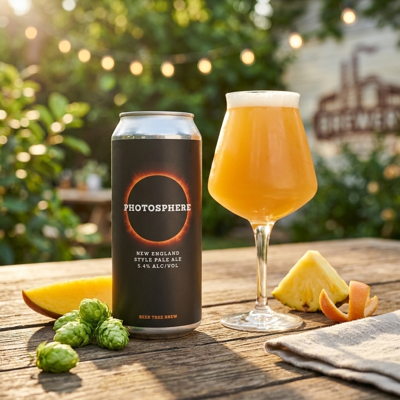 Photosphere - Beer Tree Brew Pale Ale - New England / Hazy 473ml - 1
