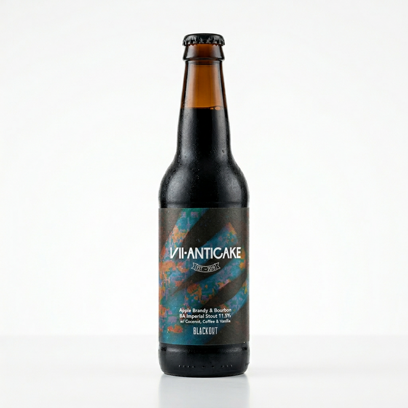 VII-ANTICAKE - Blackout Brewing Stout - Imperial / Double Pastry 330ml - 2