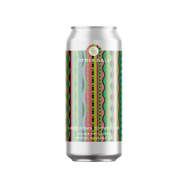 Green Down to The Socks - Other Half Brewing Co. IPA - Imperial / Double New England / Hazy 473ml - 1