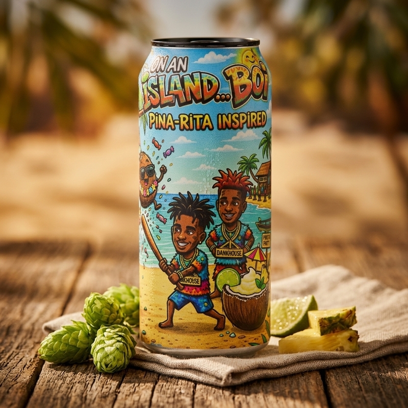 On An Island...Boi - DankHouse Brewing Company Sour - Fruited 473ml - 1