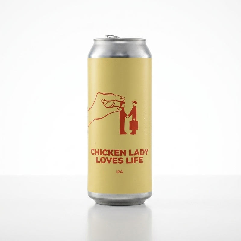 Chicken Lady Loves Life - Pomona Island Brew Co. IPA - New England / Hazy 440ml - 2