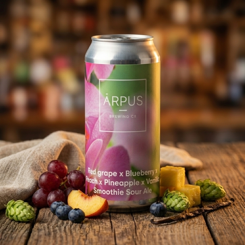Red Grape x Blueberry x Peach x Pineapple x Vanilla Smoothie Sour