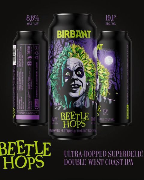 Creepy Hops - Browar Birbant IPA - American 500ml - 1