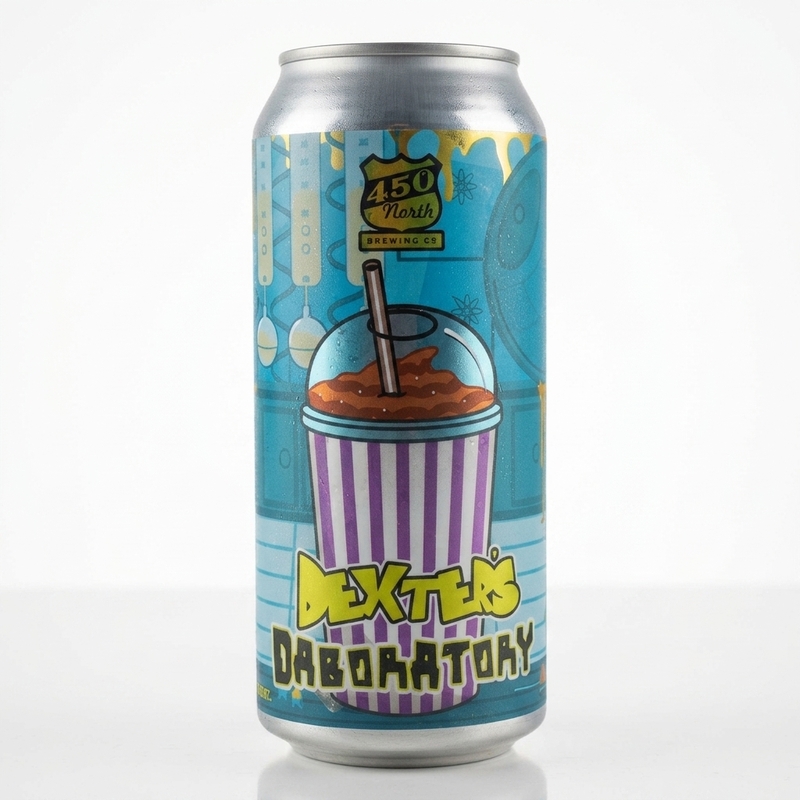 Dexter's Daboratory - SLUSHY XXL - 450 North Brewing Company Sour - Smoothie / Pastry 473ml - 2