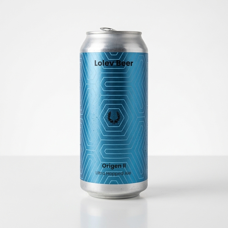 Origen II - Lolev Beer IPA - Imperial / Double New England / Hazy 473ml - 2