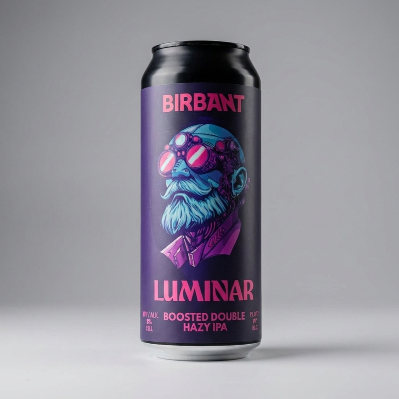 Luminar - Browar Birbant IPA - Imperial / Double New England / Hazy 500ml - 2