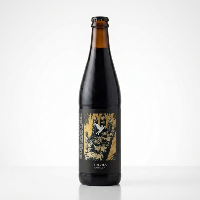 Gorilla Café & Amburana - Trilha Cervejaria Stout - Russian Imperial 300ml - 2