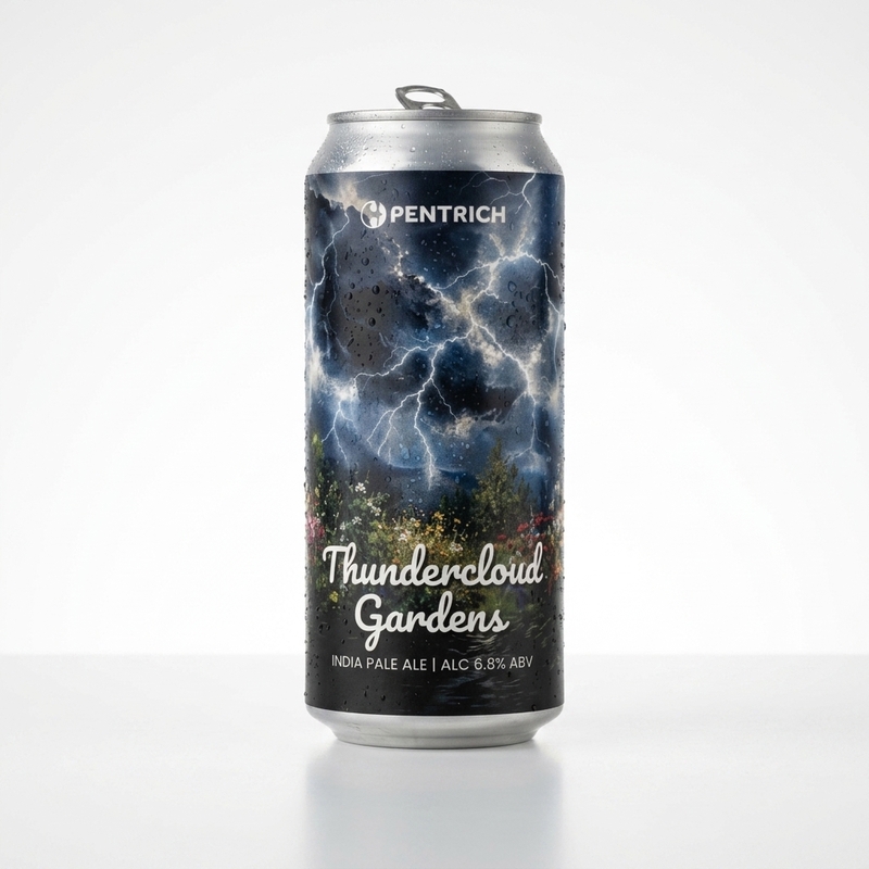 Thundercloud Gardens - Pentrich Brewing Co. IPA - New England / Hazy 440ml - 2
