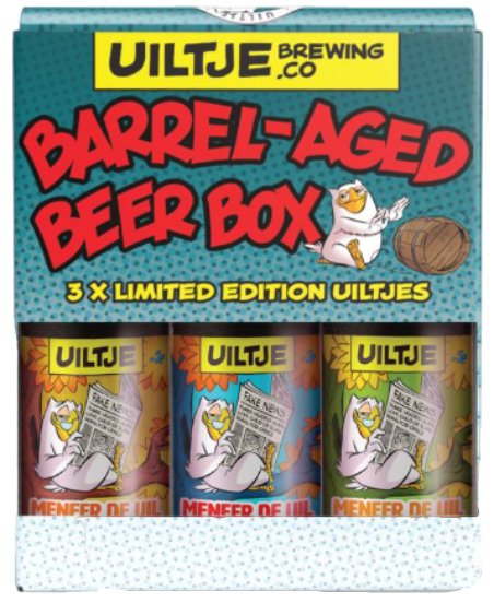 Barrel Aged Box Meneer de Uil - Uiltje Brewing Company Stout - Imperial / Double 990ml - 1