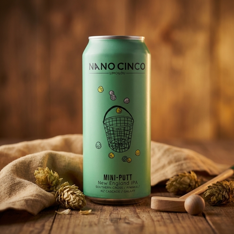 Mini-Putt - Nano Cinco IPA - New England / Hazy 473ml - 2